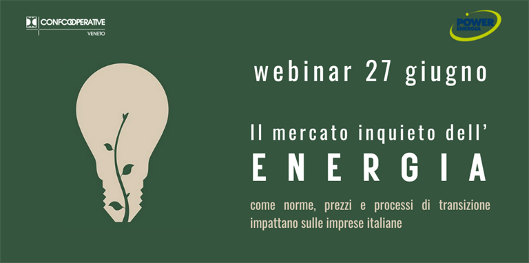 WEBINAR - Il mercato inquieto dell’ENERGIA